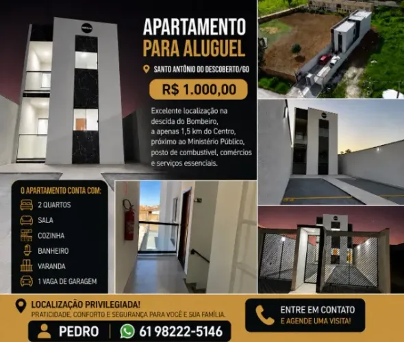 Apartamento para Aluguel - Santo Antônio do Descoberto/GO