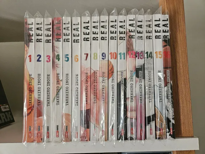 Mangá Real, Editora panini, 16 volumes completo.