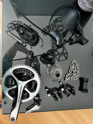 Kit Dura Ace Eletronico Di2 11v freio ferradura