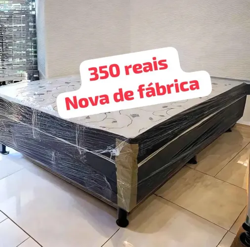 Cama box casal bem macia entrega grátis