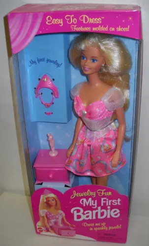 Barbie My First Barbie Jewelry Fun 1995 NRFB Lacrada