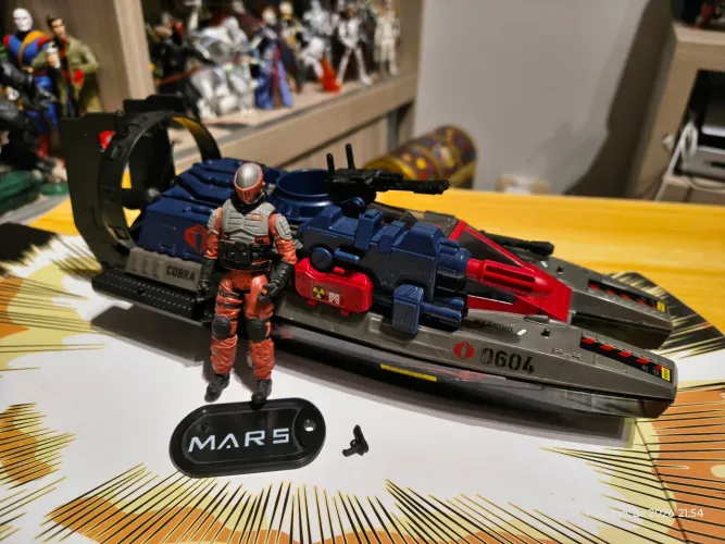 Cobra Fangboat + Swamp Viper Gijoe Retaliation Completo