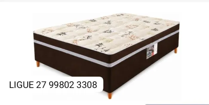 -COLCHOBOX CASAL - FRETE GRATIS