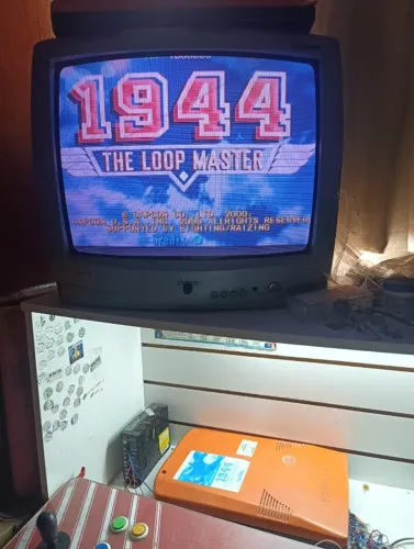 PLACA FLIPERAMA CPS2 1944 THE LOOP MASTER CONVERSAO PLACAS A+b