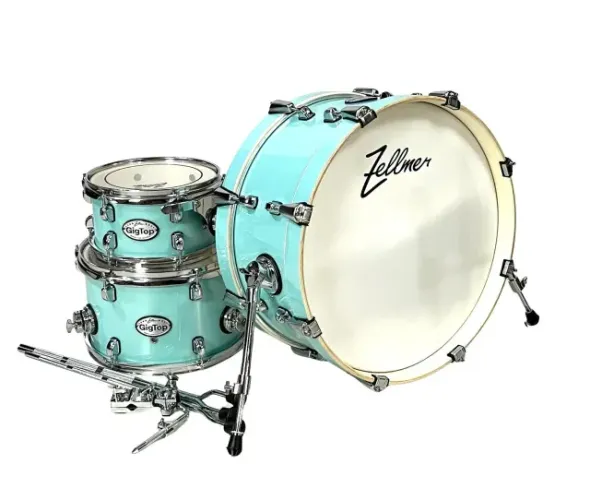 Bateria Zellmer Shell Pack Gig Top Matte Blue