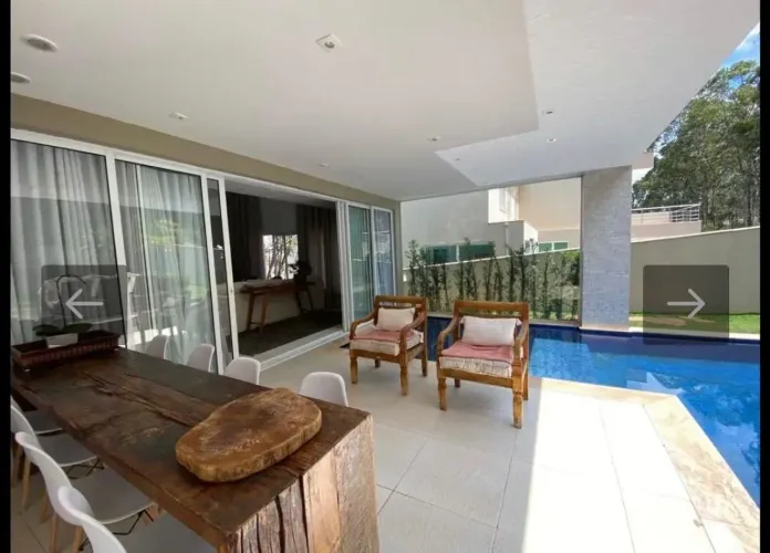 Casa c/ 5 quartos c/suites c/ área de lazer Cond. Residencial Flores Alphaville-Nova Lima