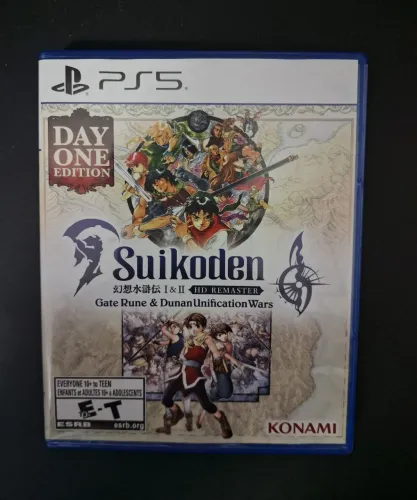 Jogo Suikoden 1 e 2 HD Remasterizado PS5 ( ACEITO CREDISHOP)