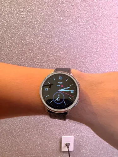 Smartwatch Amazfit Active 2 modelo Premium completo com caixa e pulseiras