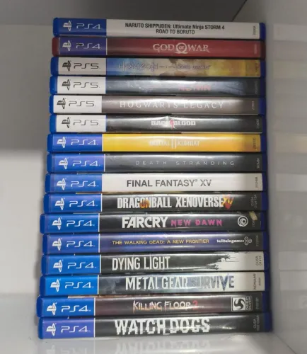 Lote jogos PS4 e PS5 - LER A DESCRIÇÃO