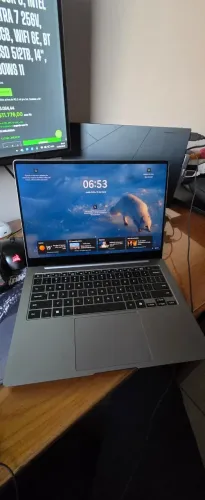 Notebook Samsung Book5 Lançamento ULTRA 7 256B 16GB RAM SSD 512GB 