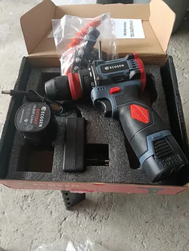 Parafusadeira furadeira ecosen 16V MOTOR BRUSHLESS