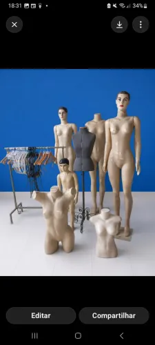Manequins e acessórios