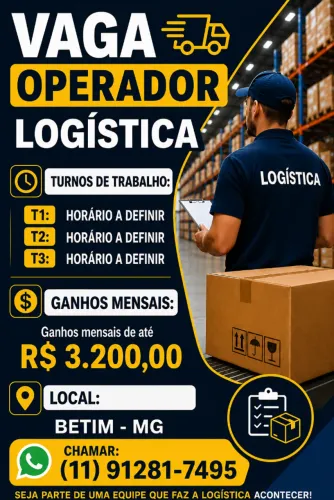 Operador de Logística