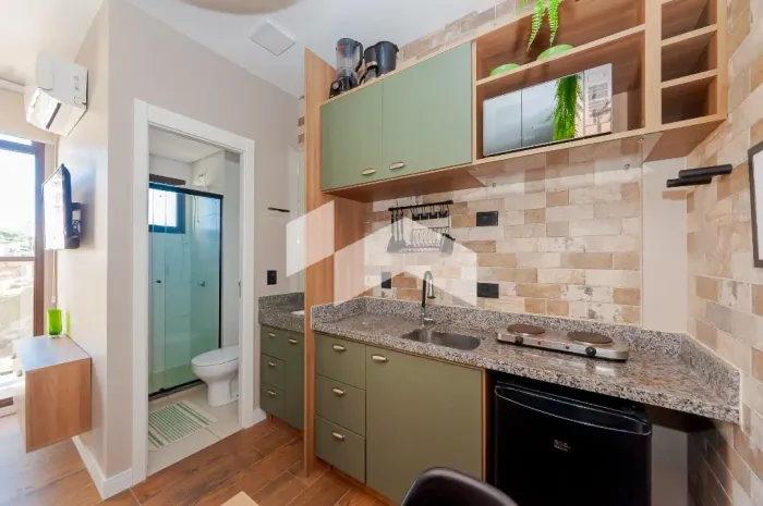 Studio com 21 m², 1 quarto para alugar no bairro Mossunguê.