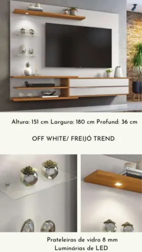 Painel iluminado