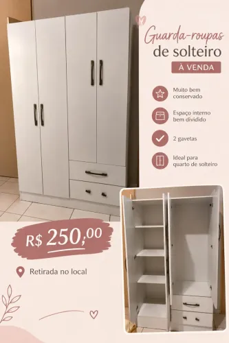 Vendo guarda roupas