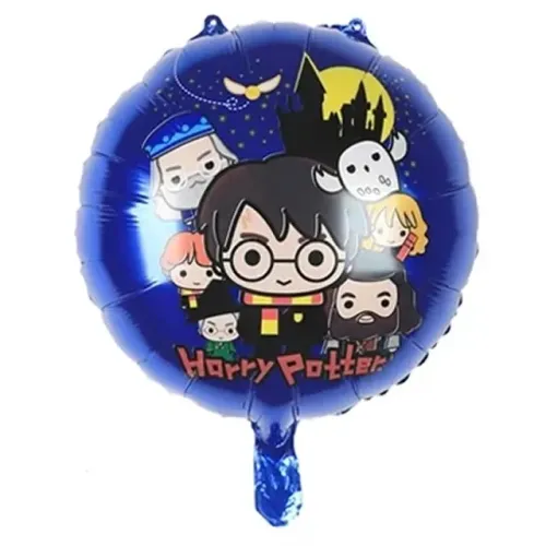 Kit 05 pcs Balão Bexiga Harry Potter Infláveis Aniversários