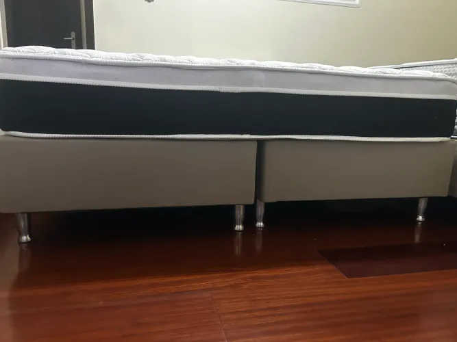 Cama box e colchão CASTOR