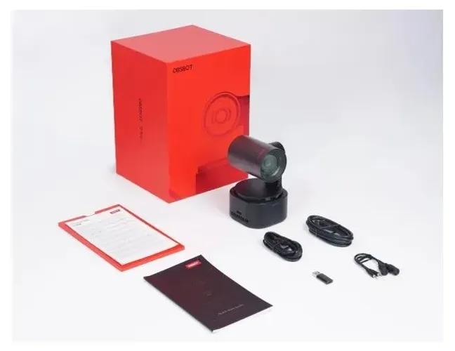 Câmera OBSBOT Tail 2 PTZR NDI 4K@60FPS com AI Tracking Profissional.