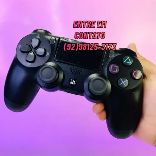 Controle Sem Fio De PS4 Sony Playstation - Entrega das 9 até 22hrs