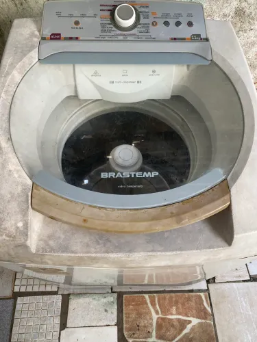 Máquina de lavar Brastemp 11kg Com Defeito ligar encher e não gira