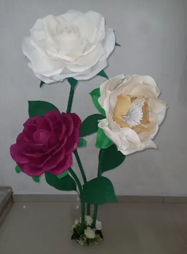 Flores gigantes para decorar ambientes