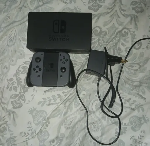 Dock carregador e joycon tudo original nintendo switch