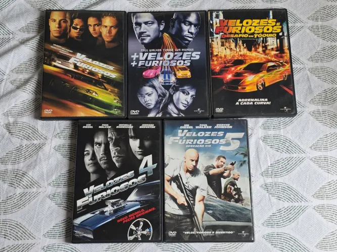 DVDs Velozes e Furiosos