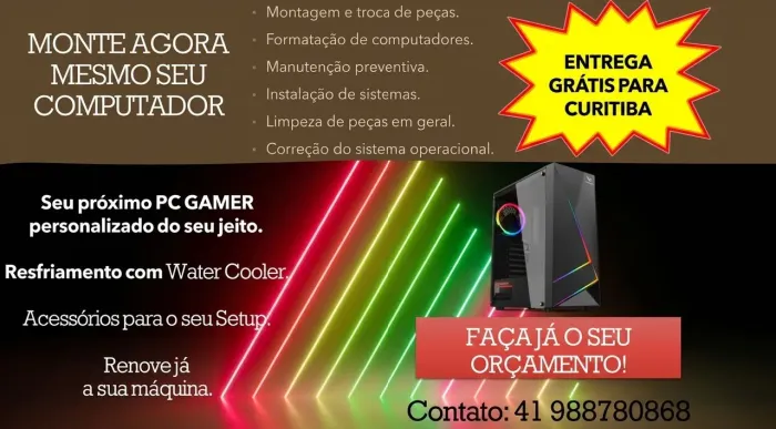 Manutenção de Computadores e Notebooks - Formatação