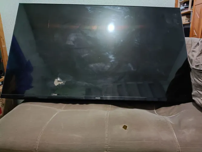 Tv Philips 50 polegadas tela quebrada 