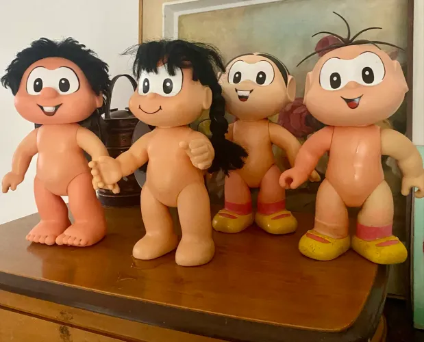 Bonecos turma da Mônica