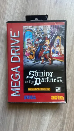 [CIB] Shining in the Darkness - Mega Drive (Tectoy) - Label Impecável e Manual