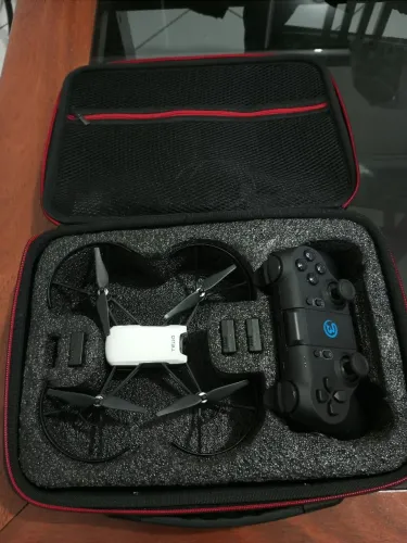 Drone DJI Tello + 3 Baterias + Controle + Maleta