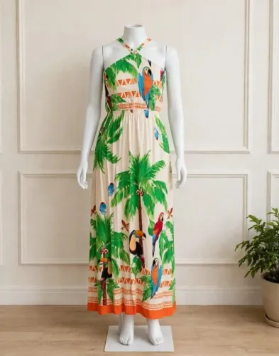 Vestido tucanos