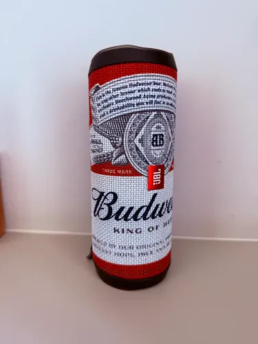 Caixa JBL Flip budweiser original personalizada