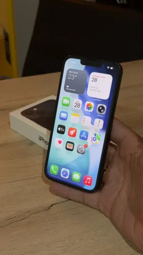 iPhone 14 128GB Midnight - Preço promocional! Loja física! Com 3 meses de garantia! 18x