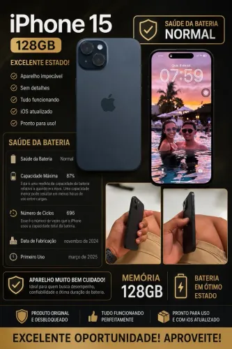 iPhone 15 128gb