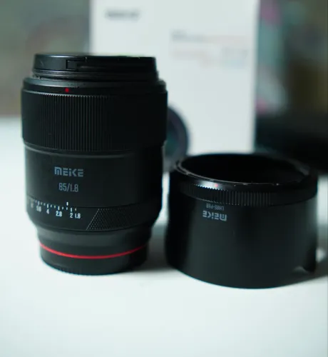 Lente Meike AF 85mm F1.8 PRO Lente de câmera full frame Sony 