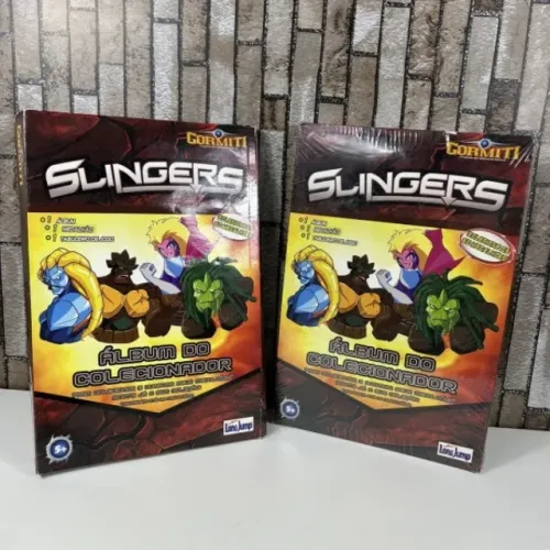 Álbum Gormiti Slingers - Álbum do Colecionador Original