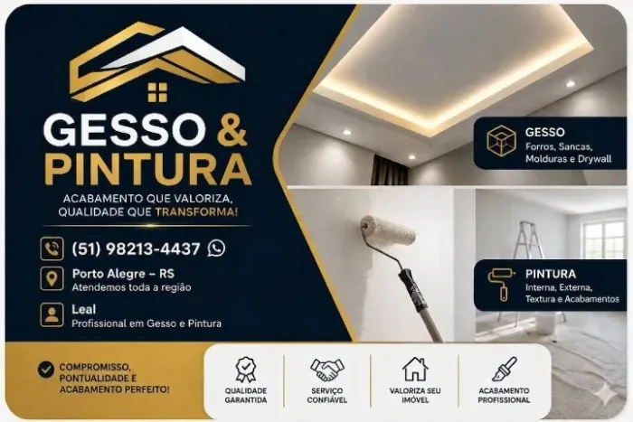 MÃO DE OBRA DE GESSO PARA SUA REFORMA / Mão de Obra de Gesso | Forros, Sancas e Reparos