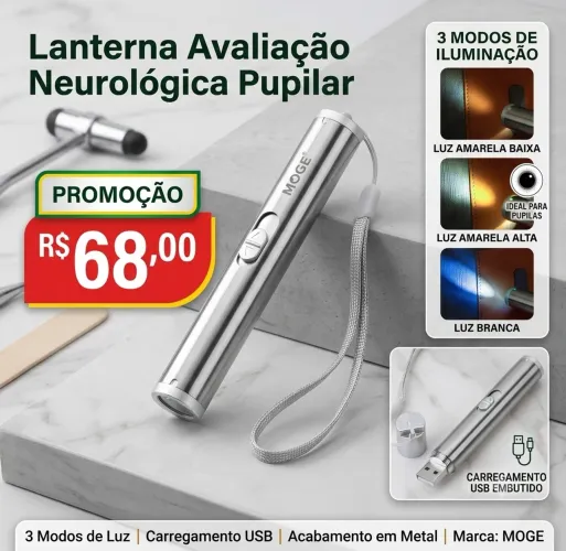 Lanterna Reflexo pupilar 