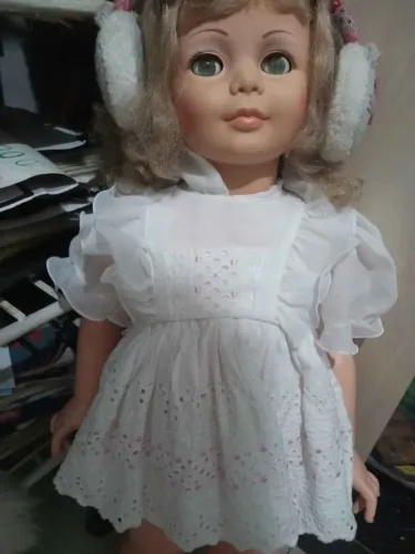 Boneca Amiguinha antiga ano 1970 com algumas avarias 