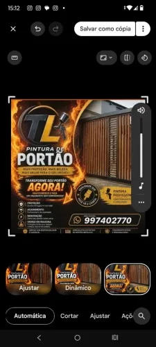 Pintura em grade e portões