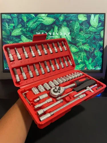 Kit de Ferramentas com 48 peças
