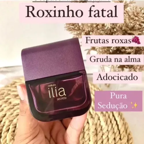 Natura Ilia Secreto Deo Parfum 50ml Feminino