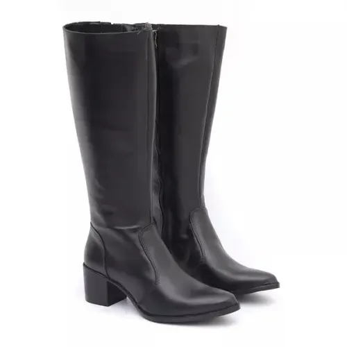 Bota de couro cano longo arietto TAM 39