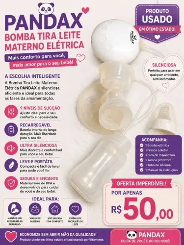 Vendo bomba para tirar leite materno