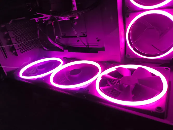 Kit 3 Fans Ventoinhas NZXT F140 RGB