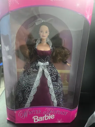 1996 Winter Fantasy Barbie 2 Brunette - Sam's Club Exclusive