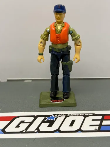 GI Joe Cutter Hovercraft Pilot - 1984 - Comandos em ação